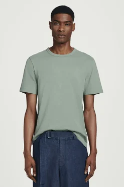CAMISETA DE ALGODÓN CEPILLADO REGULAR FIT*COS Hot