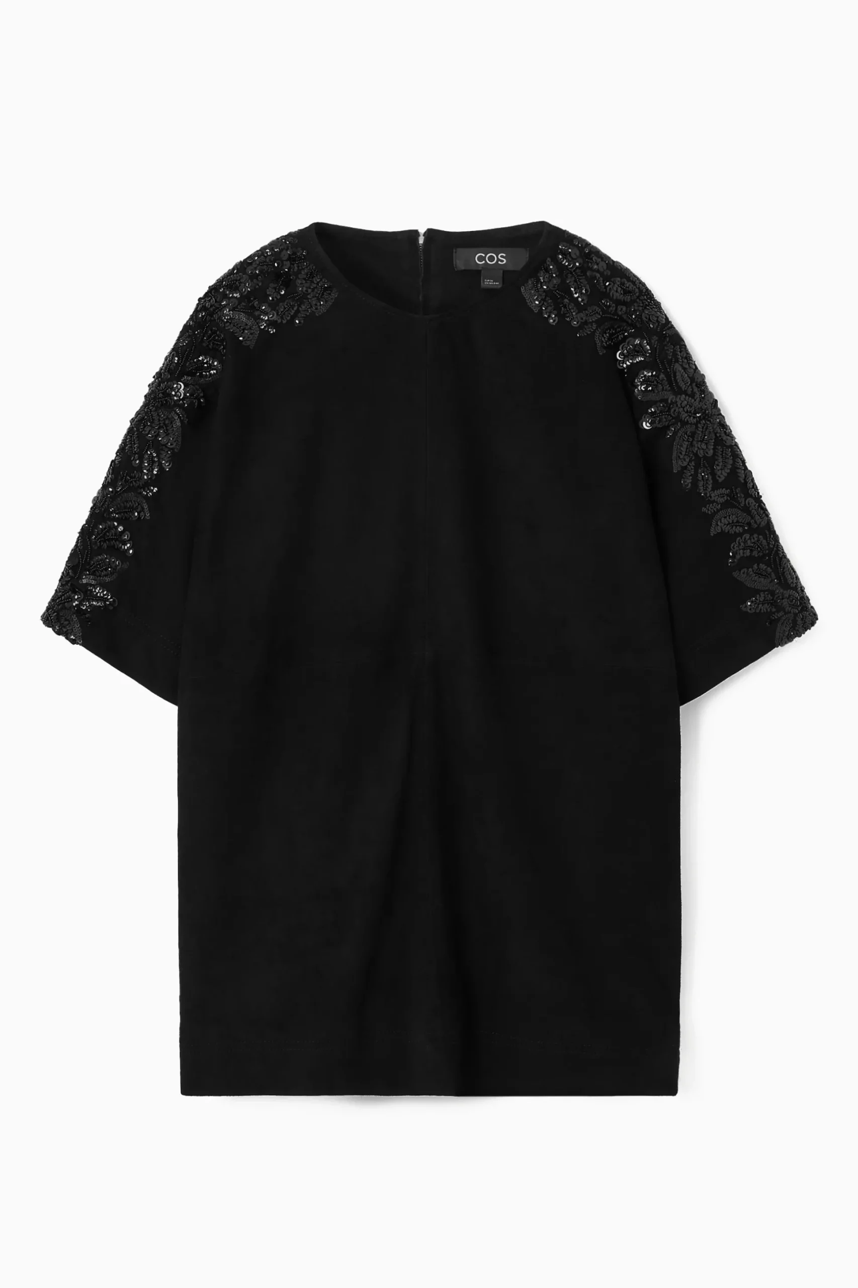 CAMISETA DE ANTE CON LENTEJUELAS*COS Hot
