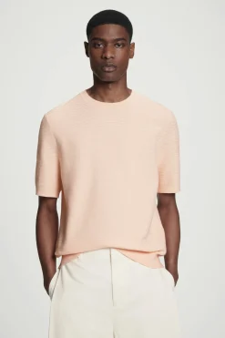 CAMISETA DE PUNTO DE ALGODÓN CON TEXTURA*COS Best