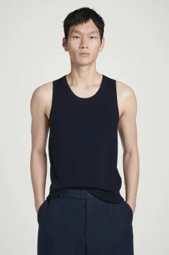 CAMISETA DE TIRANTES DE CANALÉ DE LANA MERINO*COS Best