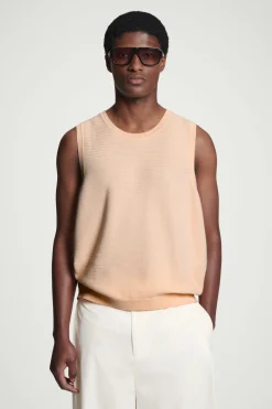 CAMISETA DE TIRANTES DE PUNTO CON TEXTURA*COS Hot