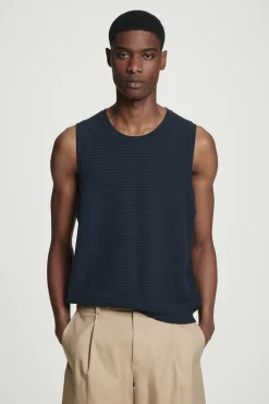 CAMISETA DE TIRANTES DE PUNTO CON TEXTURA*COS Hot