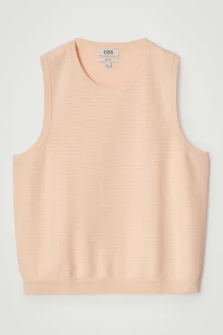 CAMISETA DE TIRANTES DE PUNTO CON TEXTURA*COS Hot