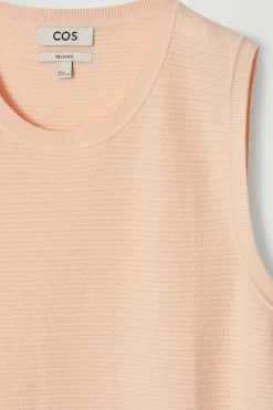 CAMISETA DE TIRANTES DE PUNTO CON TEXTURA*COS Hot