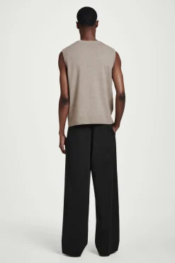 CAMISETA DE TIRANTES EN PUNTO DE LINO*COS Outlet