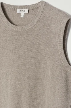 CAMISETA DE TIRANTES EN PUNTO DE LINO*COS Outlet