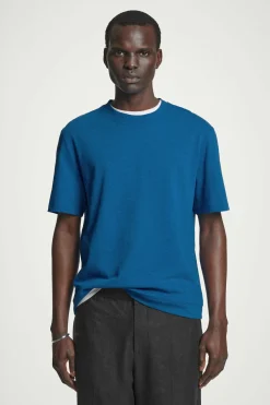 CAMISETA EN MEZCLA DE ALGODÓN Y LINO RELAXED-FIT*COS Online