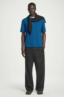 CAMISETA EN MEZCLA DE ALGODÓN Y LINO RELAXED-FIT*COS Online