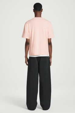 CAMISETA EN MEZCLA DE ALGODÓN Y LINO RELAXED-FIT*COS Clearance