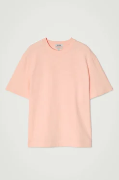 CAMISETA EN MEZCLA DE ALGODÓN Y LINO RELAXED-FIT*COS Clearance