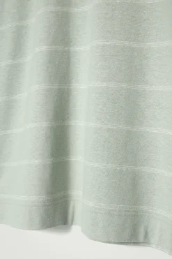 CAMISETA PUNTO DE CÁÑAMO A RAYAS RELAXED FIT*COS Fashion