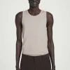 CAMISETA SIN MANGAS CANALÉ ALGODÓN SLIM FIT*COS Discount