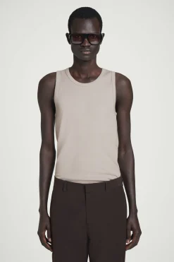CAMISETA SIN MANGAS CANALÉ ALGODÓN SLIM FIT*COS Discount