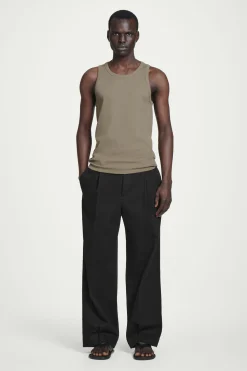 CAMISETA SIN MANGAS CANALÉ ALGODÓN SLIM FIT*COS Fashion