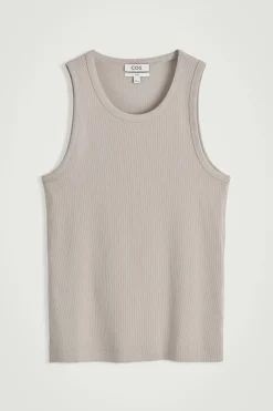 CAMISETA SIN MANGAS CANALÉ ALGODÓN SLIM FIT*COS Discount