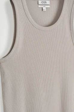 CAMISETA SIN MANGAS CANALÉ ALGODÓN SLIM FIT*COS Discount