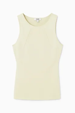 CAMISETA SIN MANGAS DE PUNTO*COS Sale