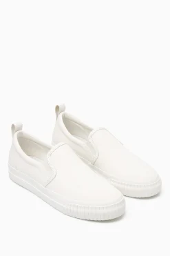 CANVAS SLIPON TRAINERS*COS Discount