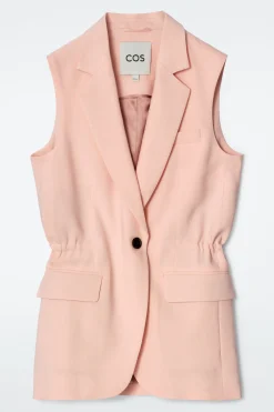 CHALECO DE LINO SLIM FIT*COS Discount