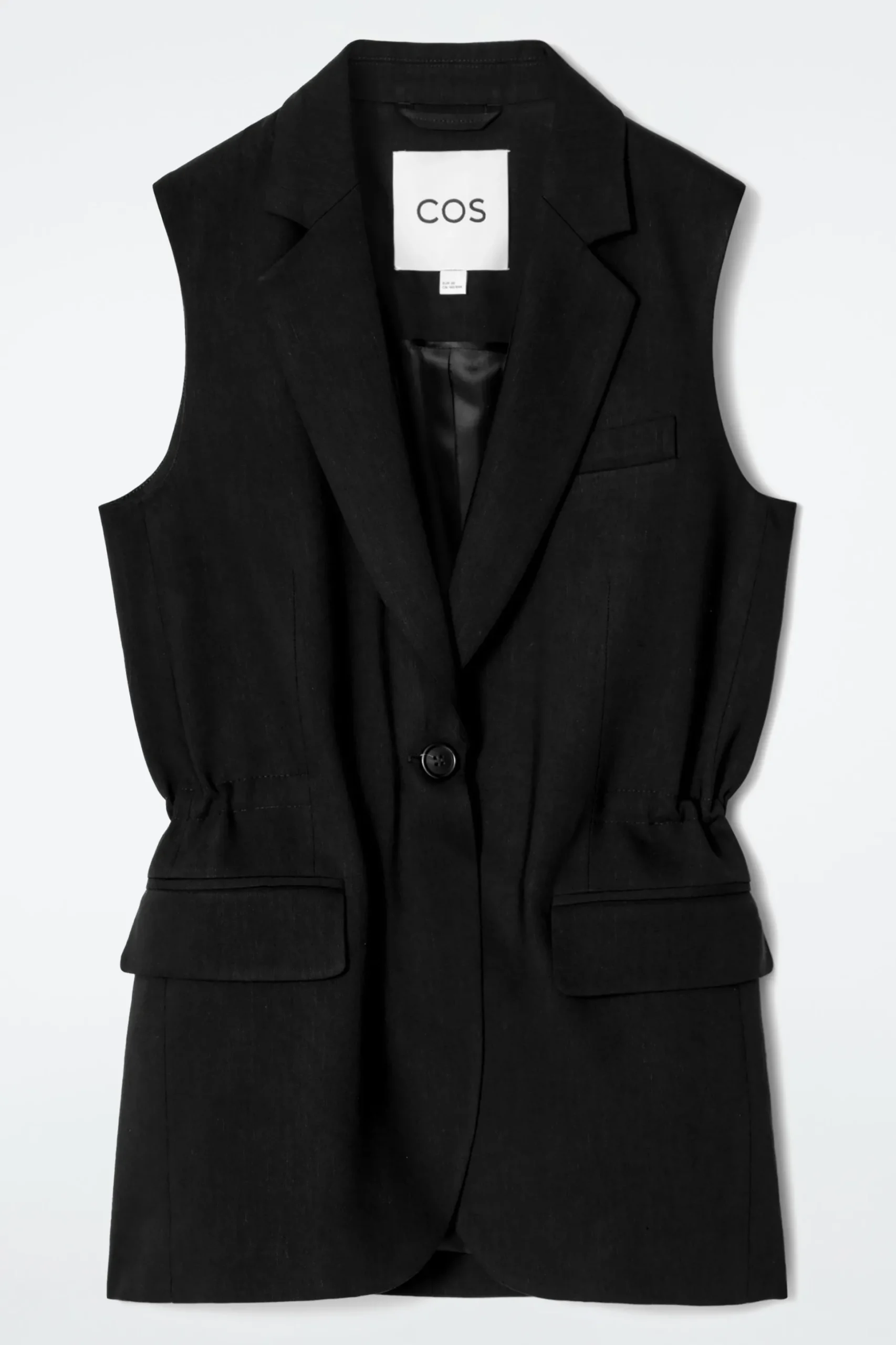 CHALECO DE LINO SLIM FIT*COS Outlet