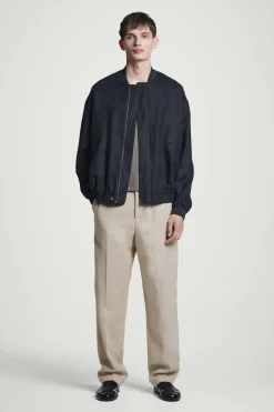CHAQUETA BOMBER DE LINO*COS Sale
