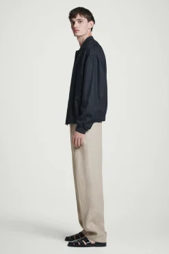 CHAQUETA BOMBER DE LINO*COS Sale