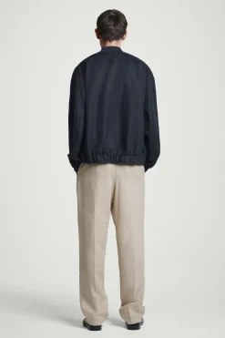 CHAQUETA BOMBER DE LINO*COS Sale