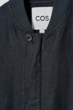 CHAQUETA BOMBER DE LINO*COS Sale
