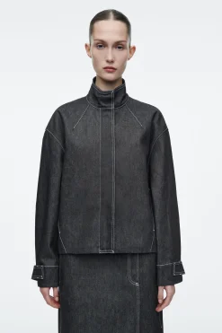 CHAQUETA BOMBER VAQUERA REDONDEADA*COS Online