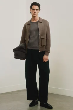 CHAQUETA DE PUNTO Y LINO*COS Sale