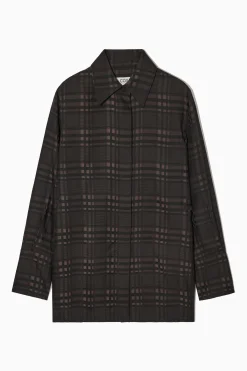 CHECKED JACQUARD SHIRT*COS Clearance