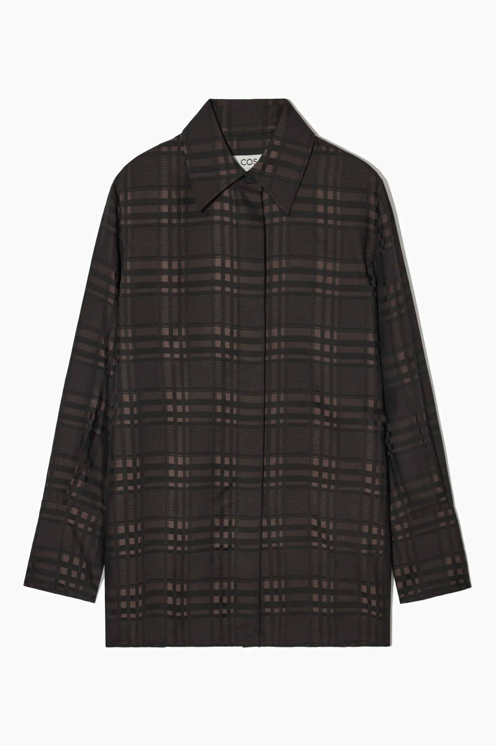 CHECKED JACQUARD SHIRT*COS Clearance