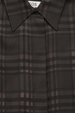 CHECKED JACQUARD SHIRT*COS Clearance
