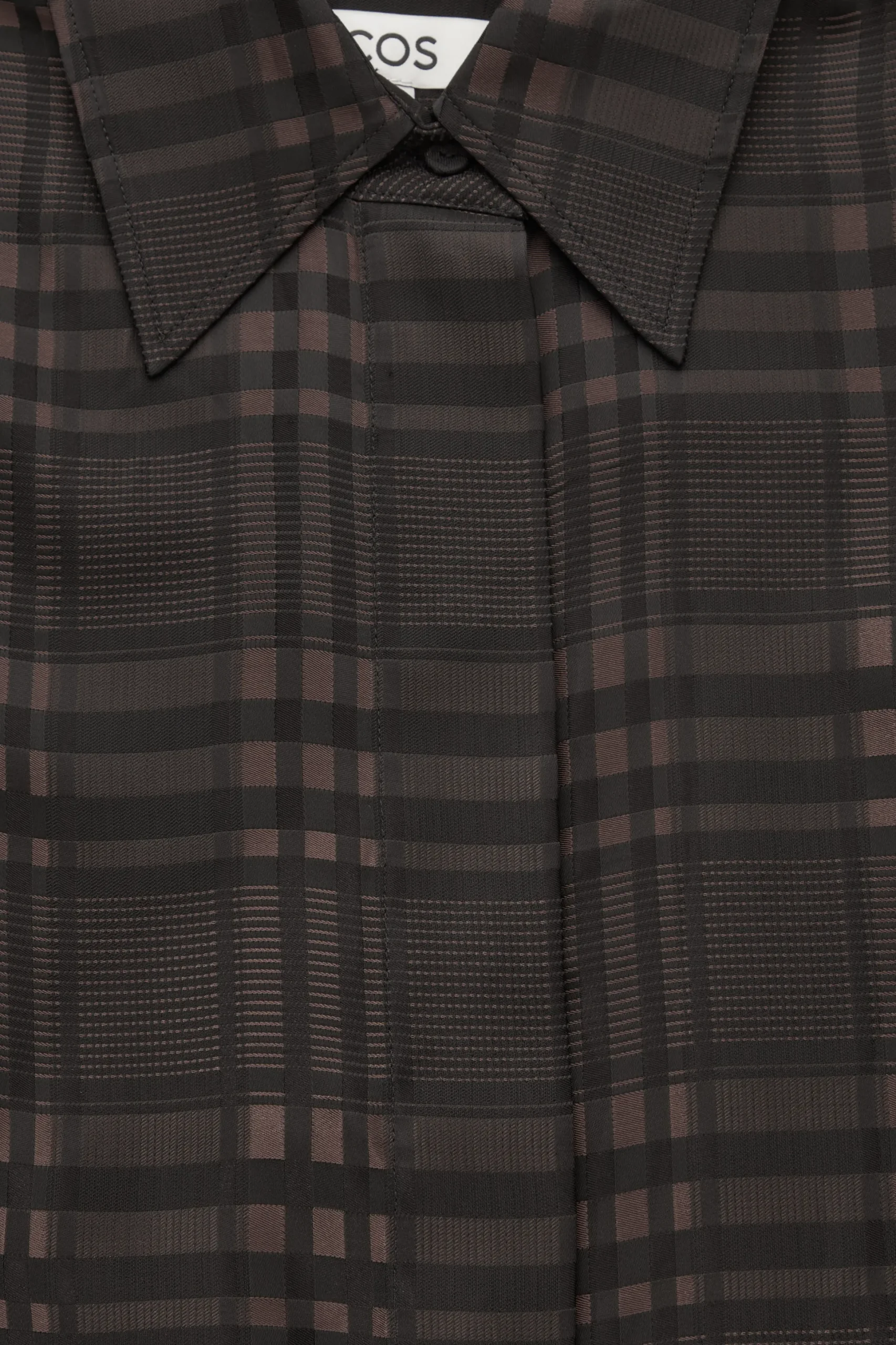 CHECKED JACQUARD SHIRT*COS Clearance