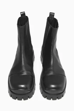 CHUNKY LEATHER CHELSEA BOOTS*COS Discount