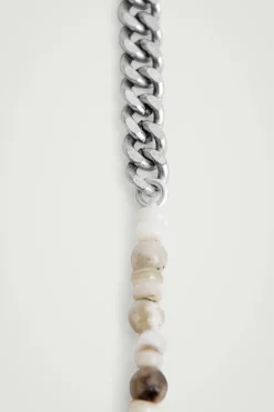 COLLAR DE CADENA Y PIEDRAS SEMIPRECIOSAS*COS Best