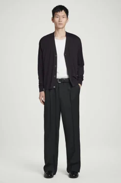 ELASTICATED WOOLTWILL TROUSERS*COS Sale