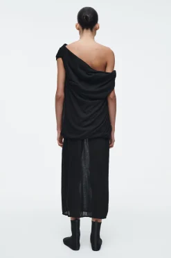 FALDA DE PUNTO TRANSPARENTE*COS New