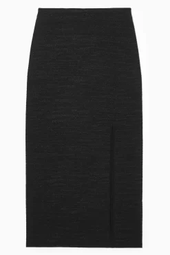 FALDA DE TUBO CON TEXTURA BRILLANTE*COS Sale