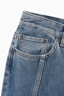 FALDA DENIM ACAMPANADA CON PANELES*COS Best