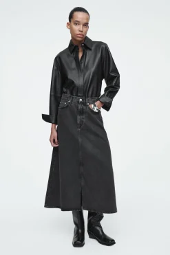 FALDA DENIM MIDI EVASÉ*COS Hot
