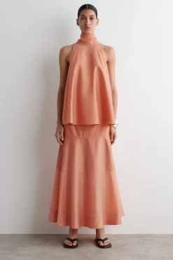 FALDA MIDI EVASÉ CON PANELES*COS Online