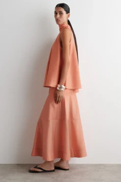 FALDA MIDI EVASÉ CON PANELES*COS Online
