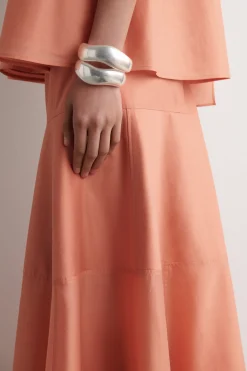 FALDA MIDI EVASÉ CON PANELES*COS Online