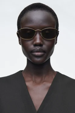 GAFAS DE SOL CAT-EYE CON MONTURA METÁLICA*COS Outlet