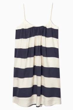 GATHERED STRAPPY MINI DRESS*COS Best
