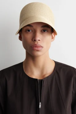 GORRA DE BÉISBOL DE PAJA TEJIDA*COS Sale