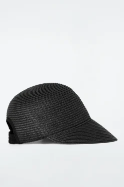 GORRA DE BÉISBOL DE PAJA TEJIDA*COS Sale
