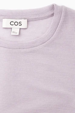 JERSEY FINO DE LANA MERINO CON CUELLO REDONDO*COS New