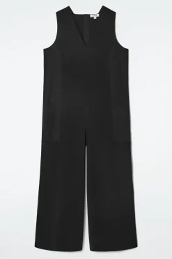 JERSEY OVERSIZE DE LANA CON CUELLO DE PICO*COS Clearance